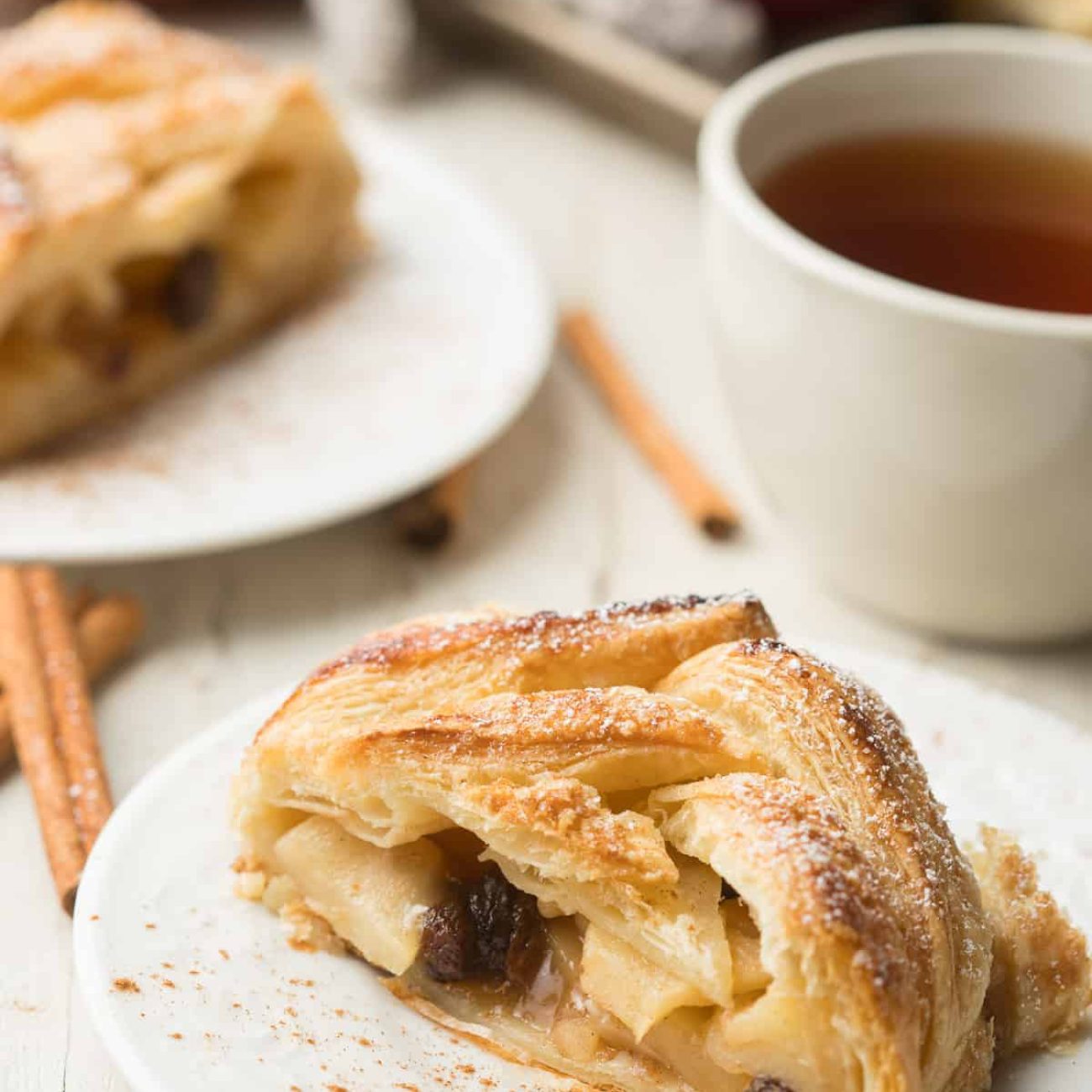 Strudel-manzana